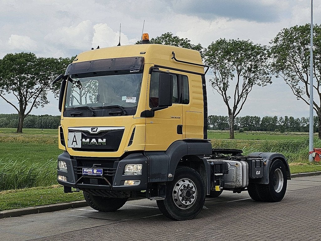 M.A.N. 18.430 TGS 4x4, Auto's, Automaat, Euro 6, MAN, Geel