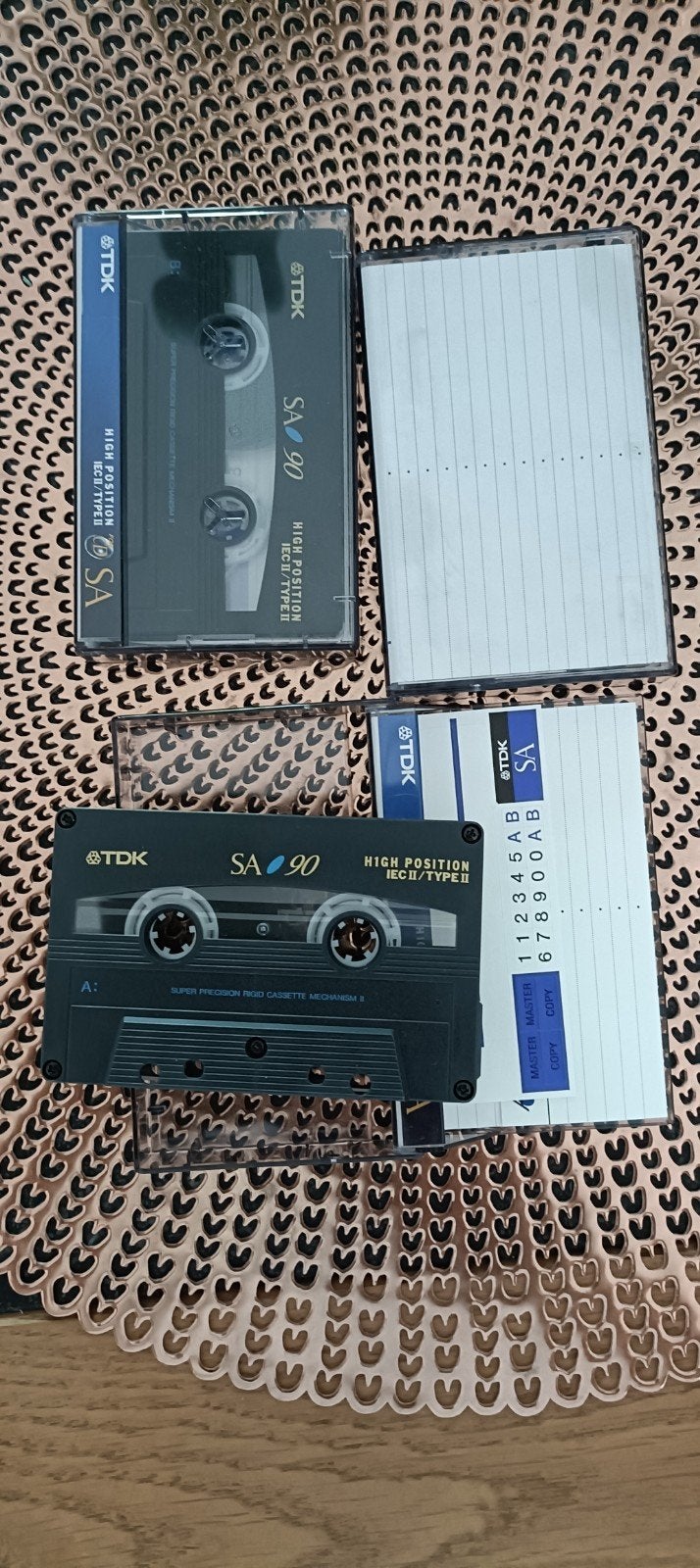 TDK SA 90 Cassettebandjes, Cd's en Dvd's, Ophalen of Verzenden, Zo goed als nieuw, Overige genres, Onbespeeld