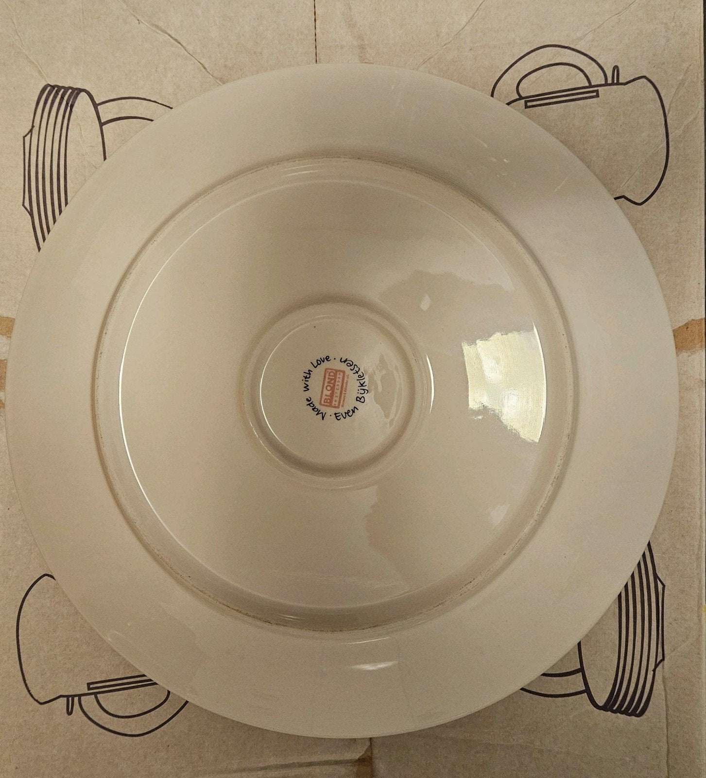 Bonte verzameling Blond Amsterdam servies (12 stuks), Ophalen, Zo goed als nieuw, Overige stijlen, Aardewerk