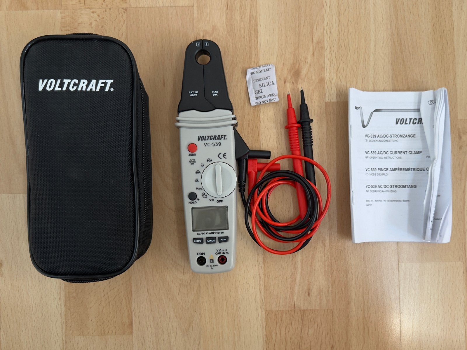 Multimeter voltcraft, Ophalen of Verzenden, Zo goed als nieuw, Multimeter