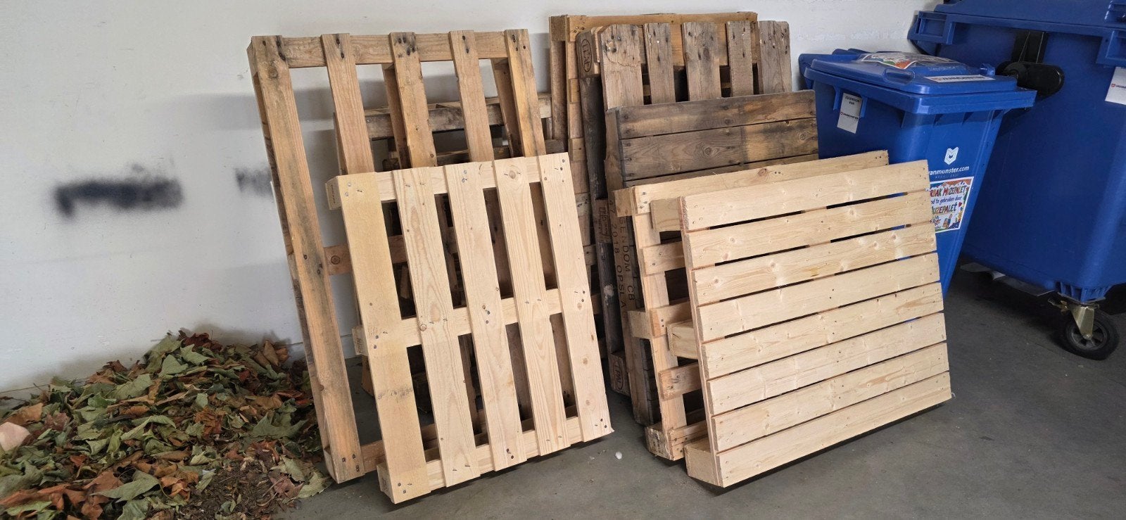 Gratis diverse pallets, Ophalen, Gebruikt