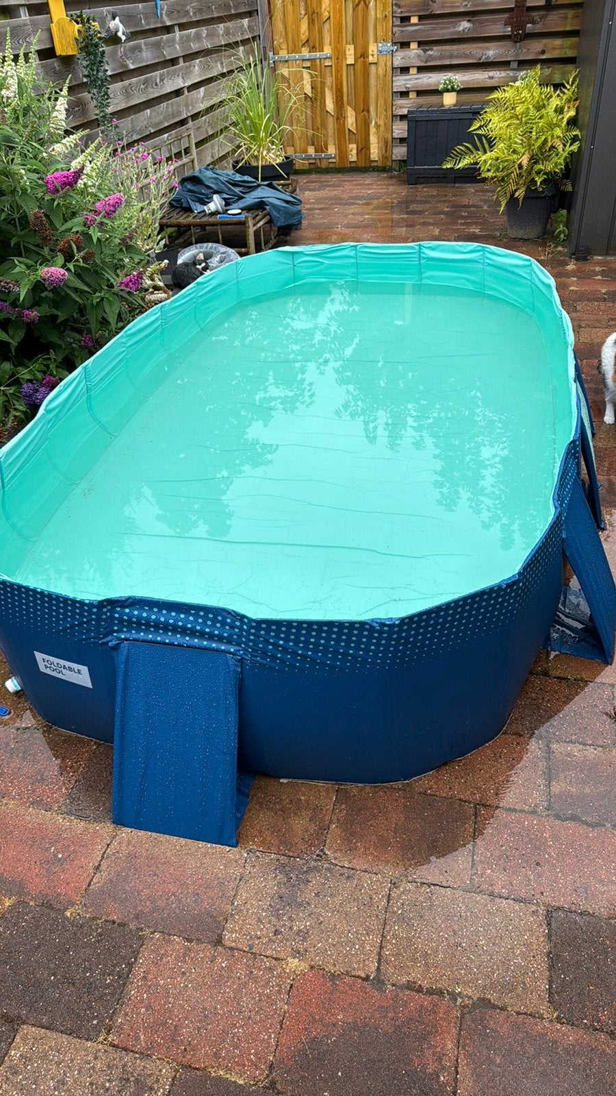 Zwembad opvouwbaar, Tuin en Terras, Ophalen, Gebruikt, Minder dan 80 cm, Minder dan 200 cm