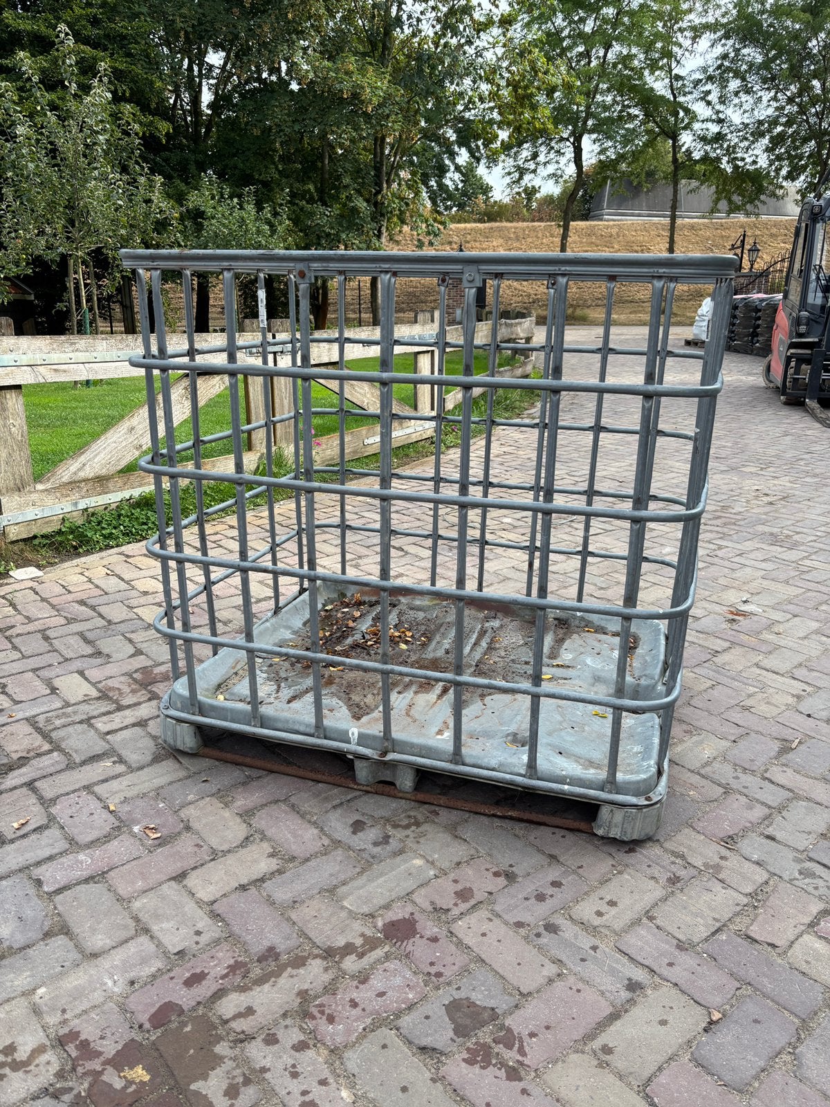 IBC krat, haarhoutbak, voorraadbak, Doe-het-zelf en Verbouw, Kratten en Dozen, Ophalen, Gebruikt, 100 cm of meer, 60 cm of meer