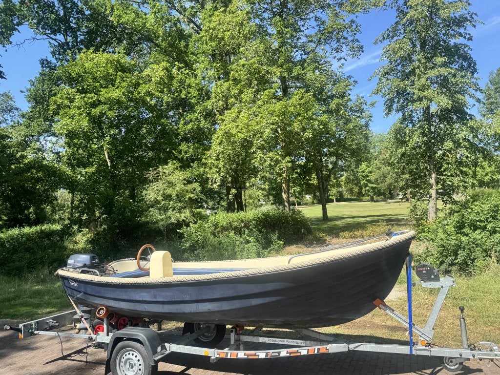 Leuke inruil set: Corsiva 430 Sloep met Yamaha 6pk, Watersport en Boten, Sloepen, Zo goed als nieuw, Overige typen, Overige merken