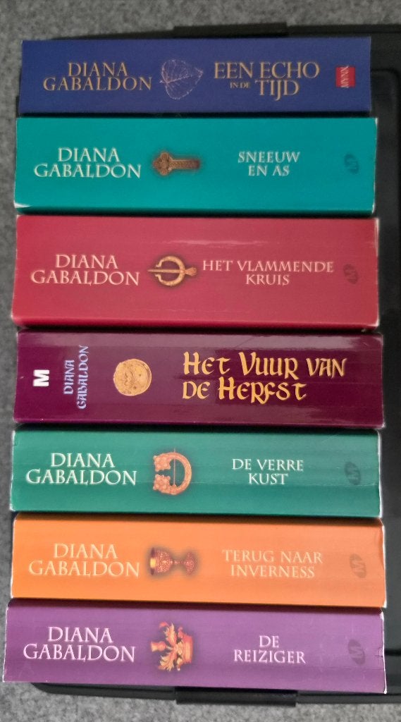 Outlander boeken, Ophalen, Gelezen, Diana Gabaldon., Nederland