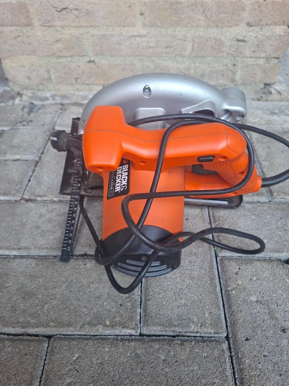 Black & Decker Cirkelzaag CD601 - 1100W, Doe-het-zelf en Verbouw, Ophalen, Gebruikt, Cirkelzaag, 600 tot 1200 watt