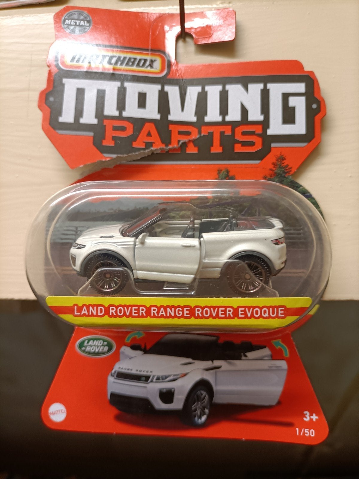 Matchbox Moving Parts Land Rover Range Rover Evoque, Ophalen of Verzenden, Nieuw, Auto
