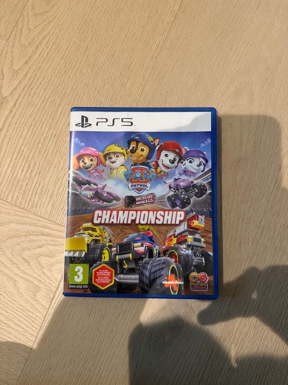 PAW Patrol: Rescue Wheels Championship PS5 - Zo goed als nie, Ophalen, Racen en Vliegen, 2 spelers, Eén computer