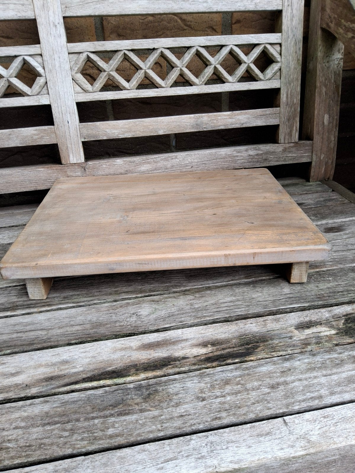 Houten bajot dienblad 37x27x6 cm, Hout, Gebruikt, Ophalen of Verzenden, Landelijk