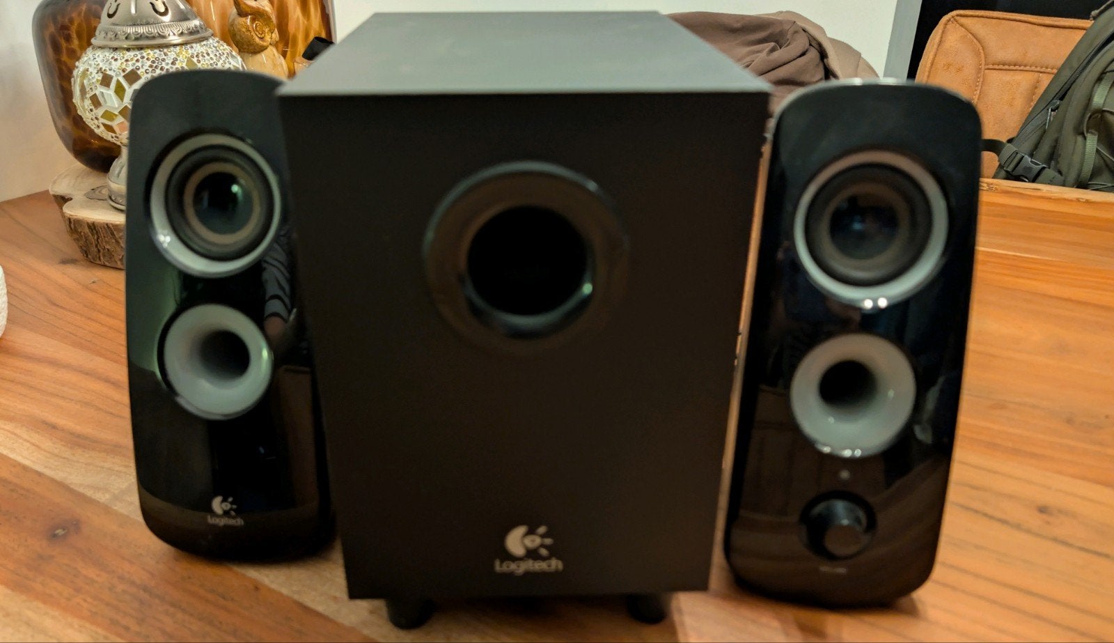 Logitech speaker set, Computers en Software, Ophalen, Zo goed als nieuw