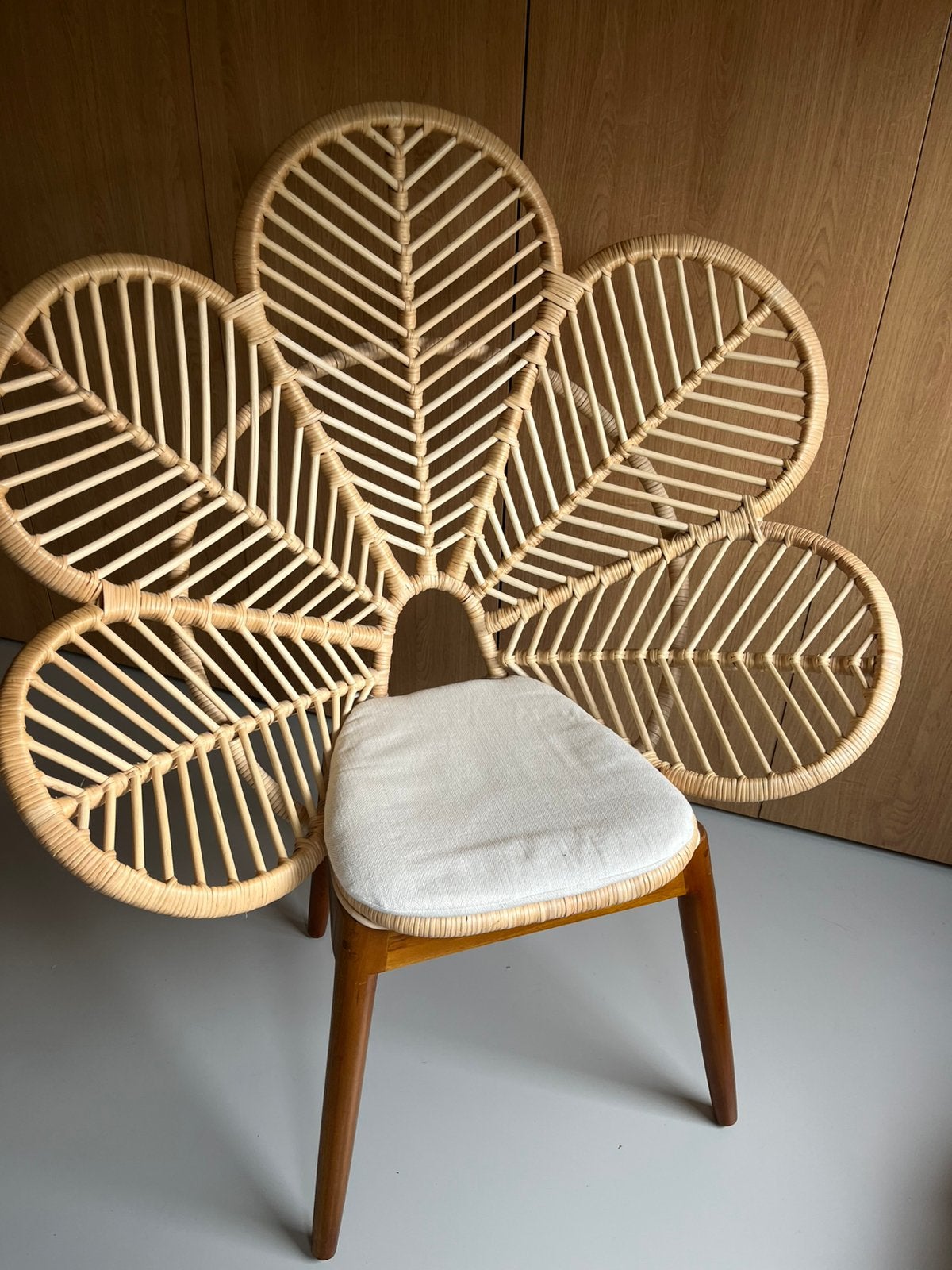 Rotan stoel - Peacock Chair *NIEUW*, Huis en Inrichting, Stoelen, Zo goed als nieuw, Eén, Riet of Rotan, Bruin, Ophalen