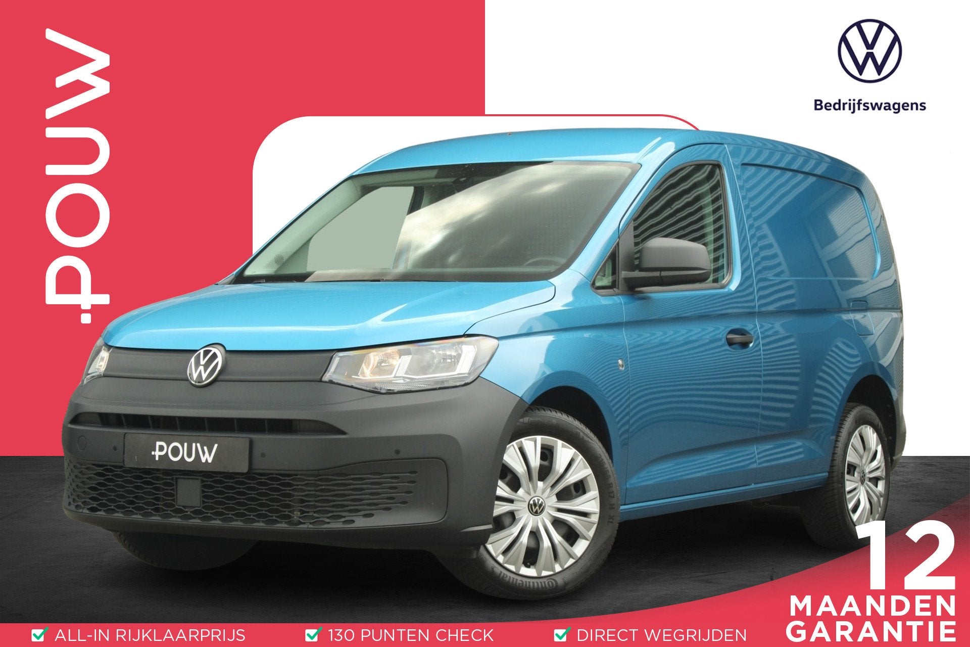 Volkswagen Caddy Cargo 2.0 TDI 122pk DSG Comfort | Winter Pa, 12 maanden, Stof, Gebruikt, 4 cilinders