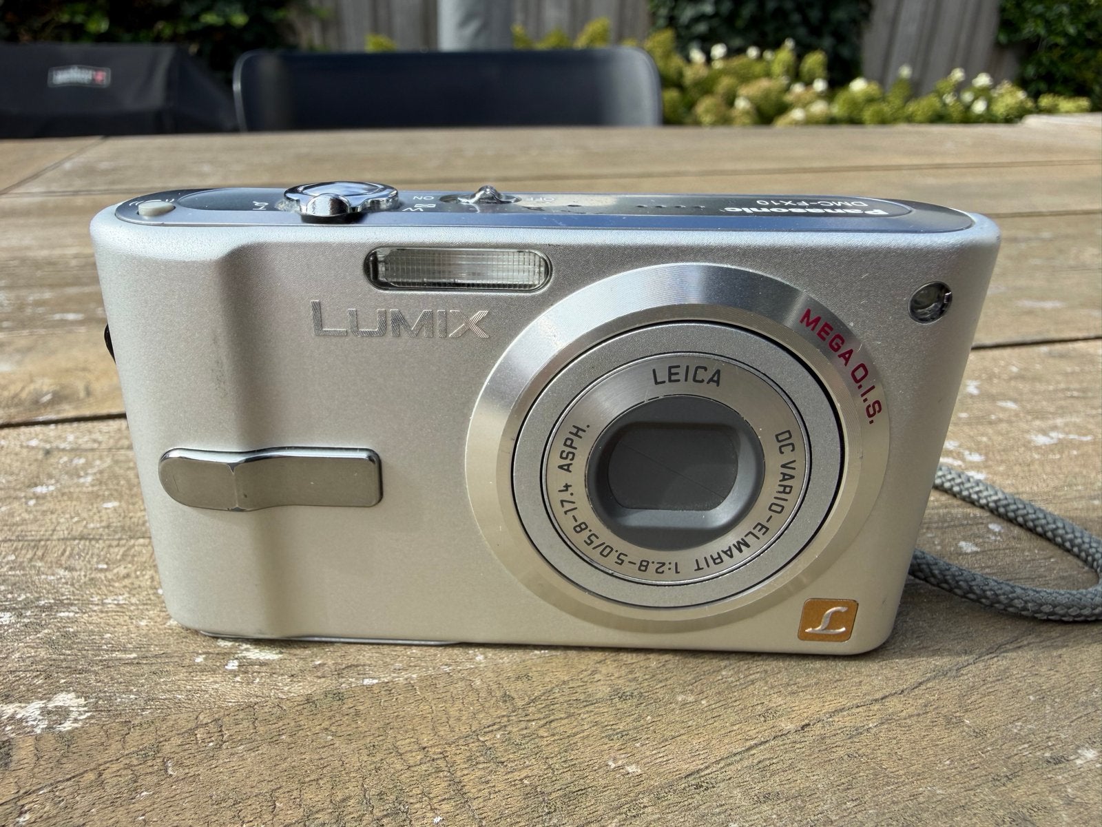 Panasonic Lumix DMC-FX10 Compactcamera met Leica lens, Gebruikt, Panasonic, Compactcamera, 4 t/m 7 keer