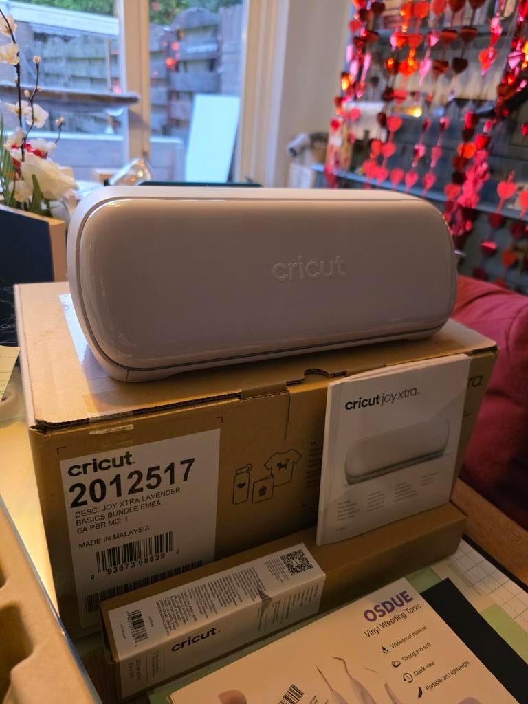 Cricut xtra joy lavendel, Hobby en Vrije tijd, Ophalen of Verzenden, Zo goed als nieuw, Machine, Paars