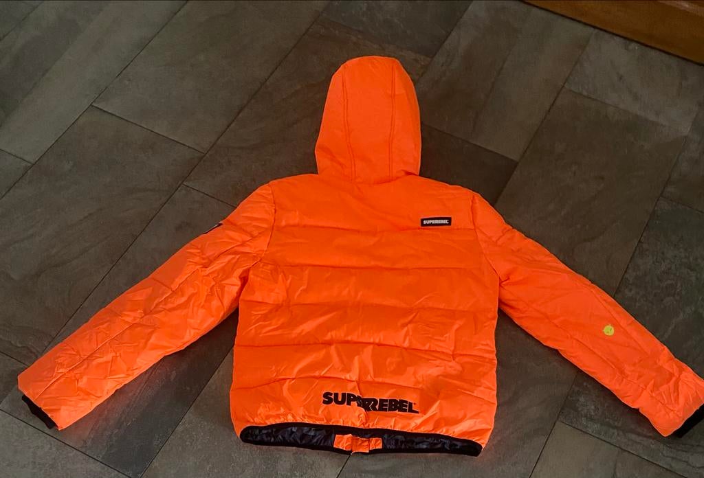 Super Rebel Kinder Ski Jas - Maat 164, Ophalen of Verzenden, Gebruikt, Jongen of Meisje, Jas