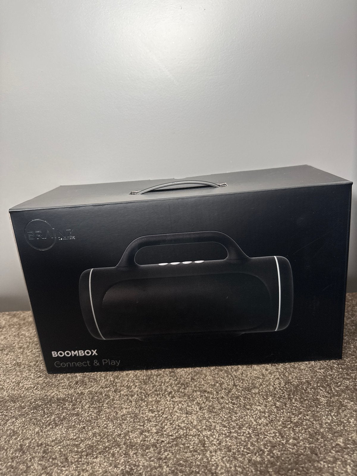 Brainz Boombox Connect & Play - Draagbare Bluetooth Speaker, Overige merken, Nieuw, Ophalen of Verzenden, Draagbare speaker