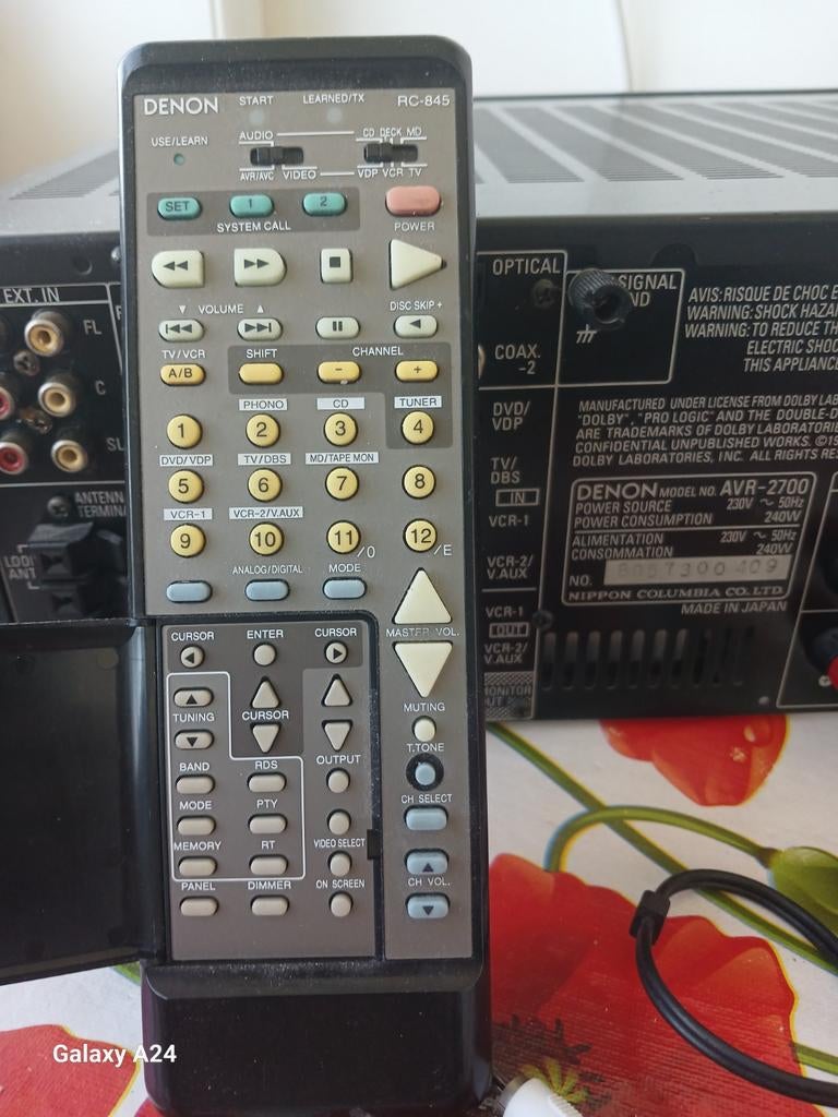 Denon AVR-2700 Receiver met afstandsbediening, Denon, Ophalen of Verzenden, 120 watt of meer, Gebruikt