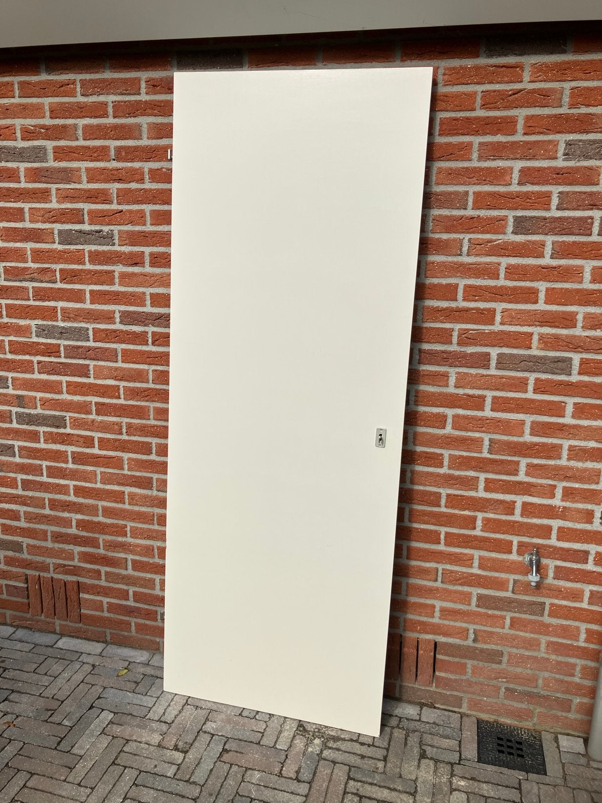 Opdekdeur 73 x 201 cm linksdraaiend, Ophalen, Gebruikt, Minder dan 80 cm, Binnendeur