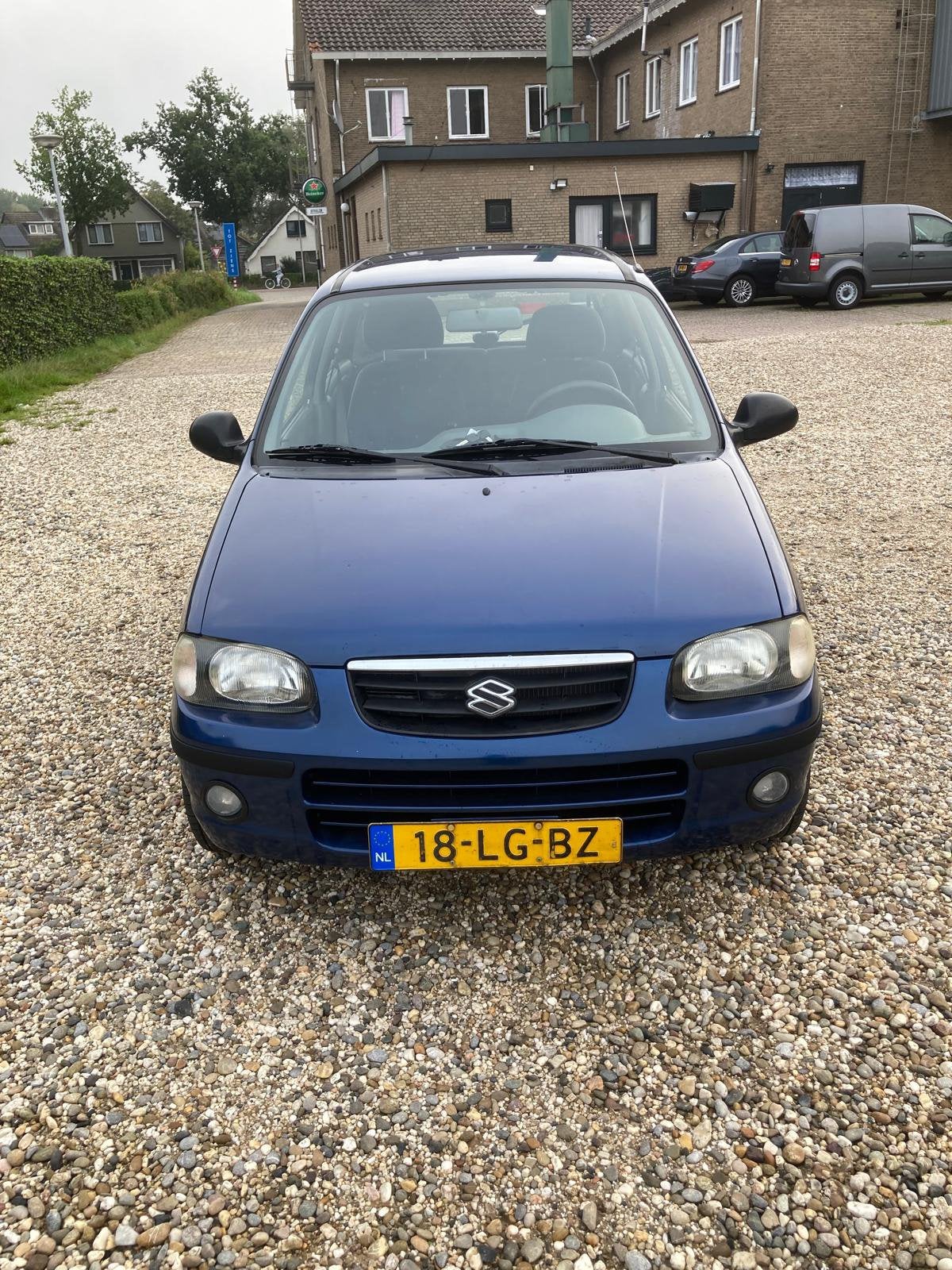 Suzuki Alto 1.1 16V 5d AGS 2002 Blauw, Auto's, Voorwielaandrijving, 750 kg, 4 cilinders, Origineel Nederlands
