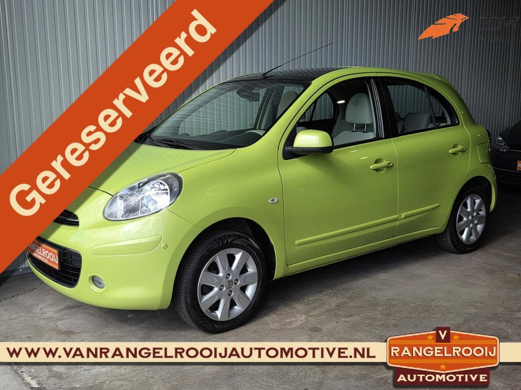 Nissan Micra 1.2 Tekna, pano, keyless, stoelverw., clima, cr, Auto's, Nissan, Voorwielaandrijving, Euro 5, Gebruikt, 31 €/maand