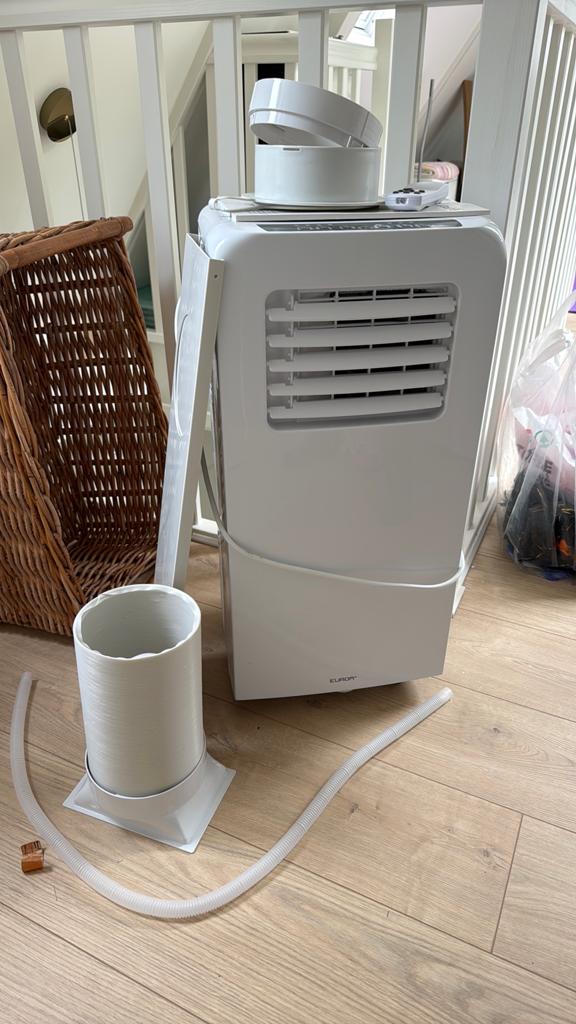 Eurom PAC 7.2 mobiele airconditioner 2 in 1, Ophalen, Timer, Minder dan 60 m³, 2 snelheden