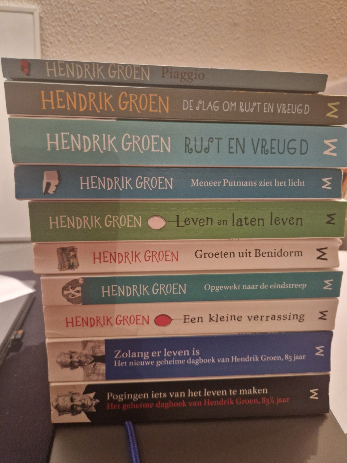 Complete collectie Hendrik Groen boeken (10 stuks), Ophalen of Verzenden, Gelezen, Hendrik Groen, Nederland