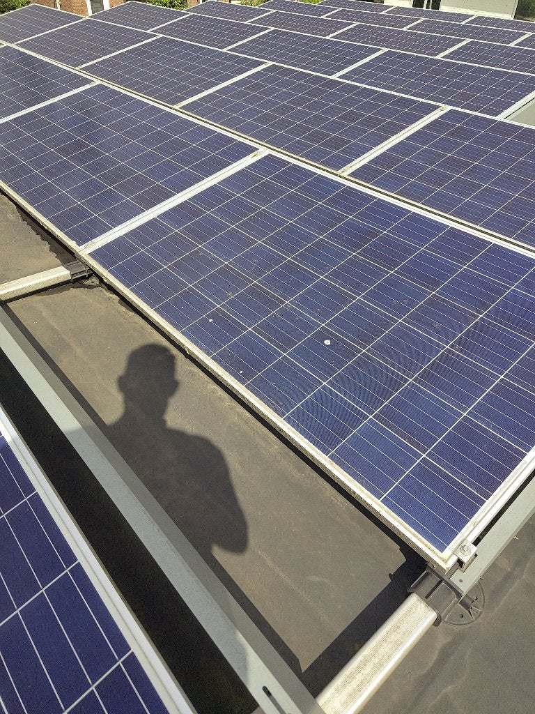 Complete PV instalatie 43 panelen 11,6 kWp, Ophalen, Gebruikt, Compleet systeem