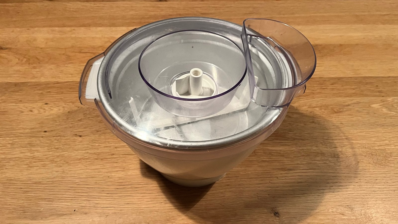 Kenwood IJsmachine set- Kom, deksel en roerder, Ophalen of Verzenden, Gebruikt, Koelelement