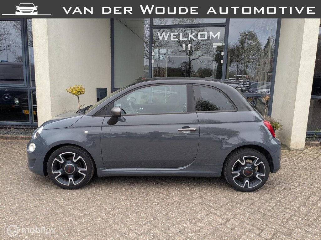 Fiat 500 0.9 105pk Turbo Sport ICE Wrap bicolore, Auto's, Fiat, Voorwielaandrijving, 905 kg, Bedrijf, Handgeschakeld