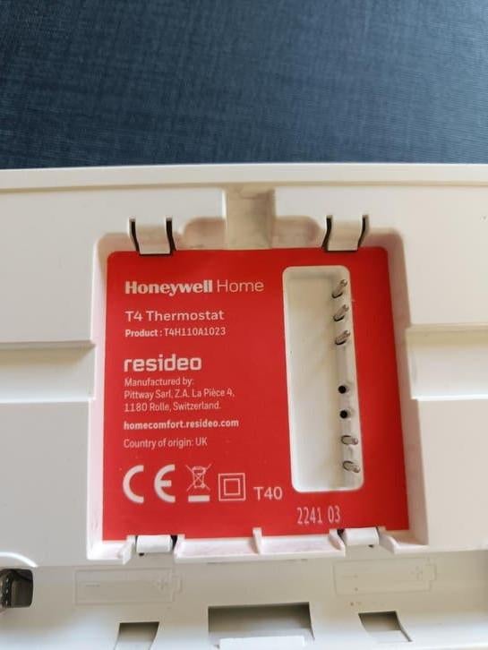 Honeywell T4 thermostaat, Ophalen of Verzenden