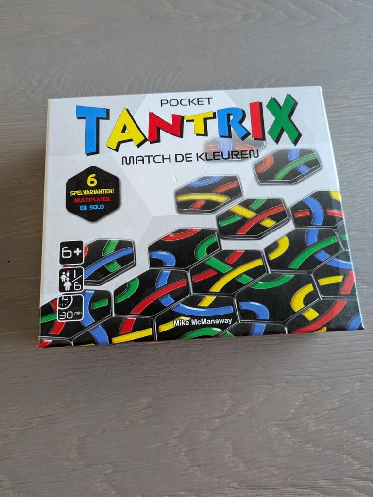 Tantrix Pocket: Match de Kleuren Puzzelspel, Ophalen, Minder dan 500 stukjes, Zo goed als nieuw, Overige typen
