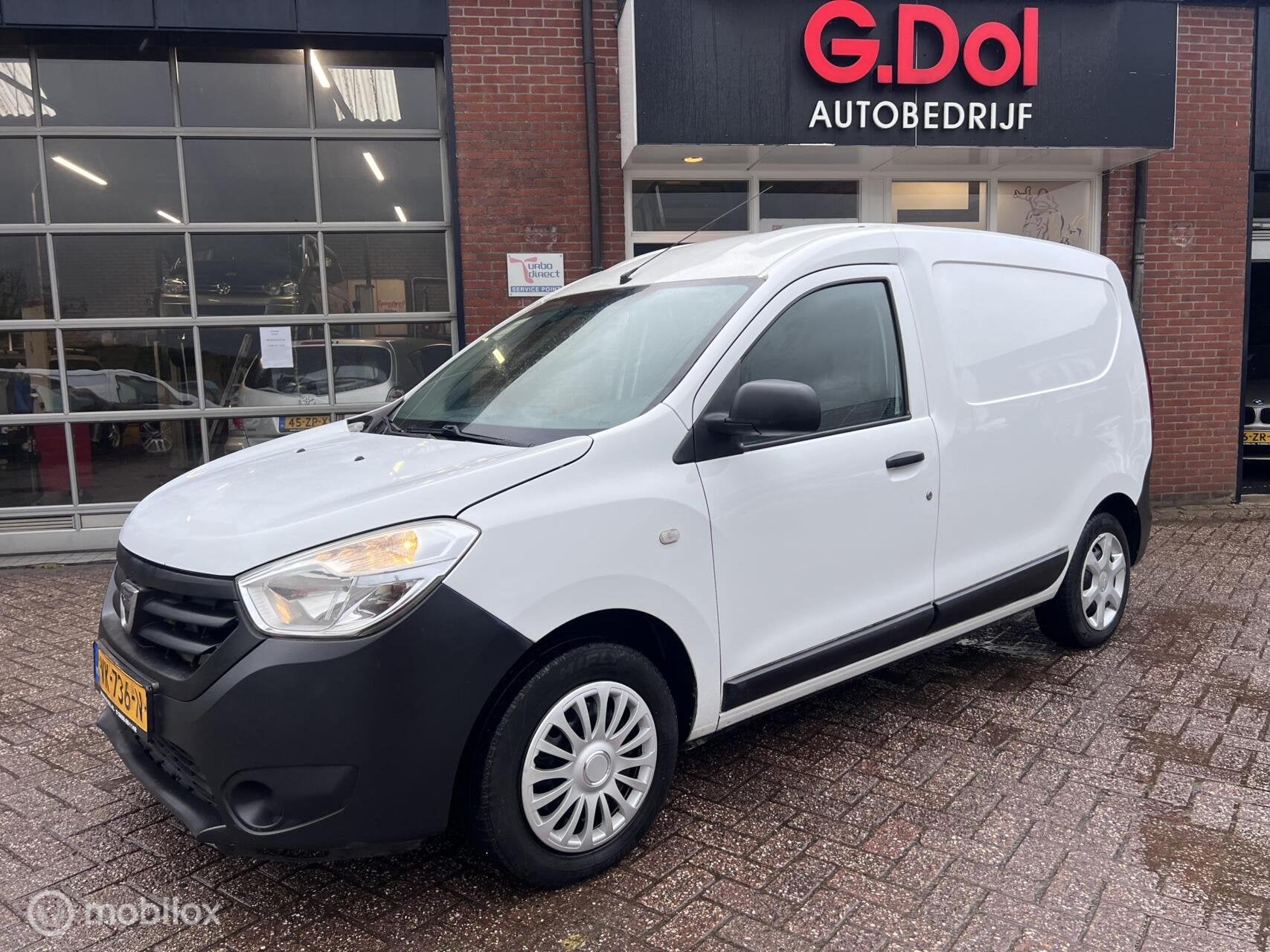 Dacia Dokker bestel 1.5 dCi 75 AIRCO nwe koppeling, Auto's, Euro 5, 4 cilinders, Origineel Nederlands, 2 stoelen