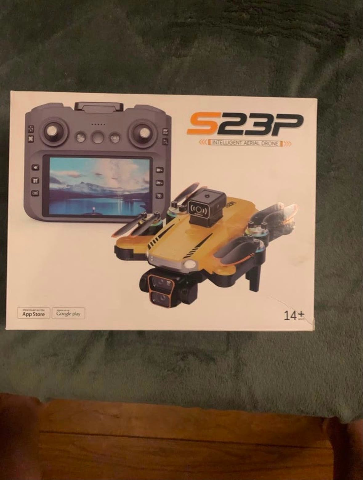 S23P Intelligente Luchtdrone met Camera en Afstandsbediening, 250 tot 900 gram, Cameradrone, 100 tot 1000 meter, Overige merken