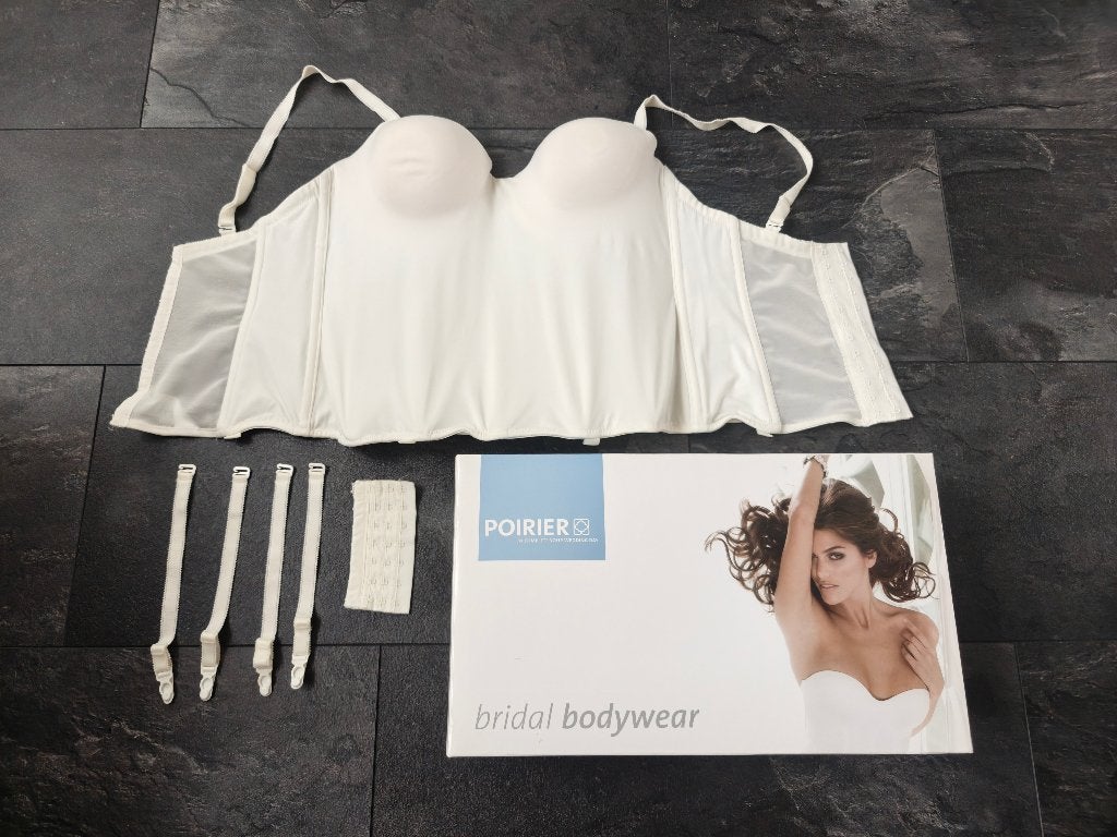 Poirier bridal bodywear torselet 426 ivory 85C, Wit, Ophalen of Verzenden, Accessoires, Onbekend