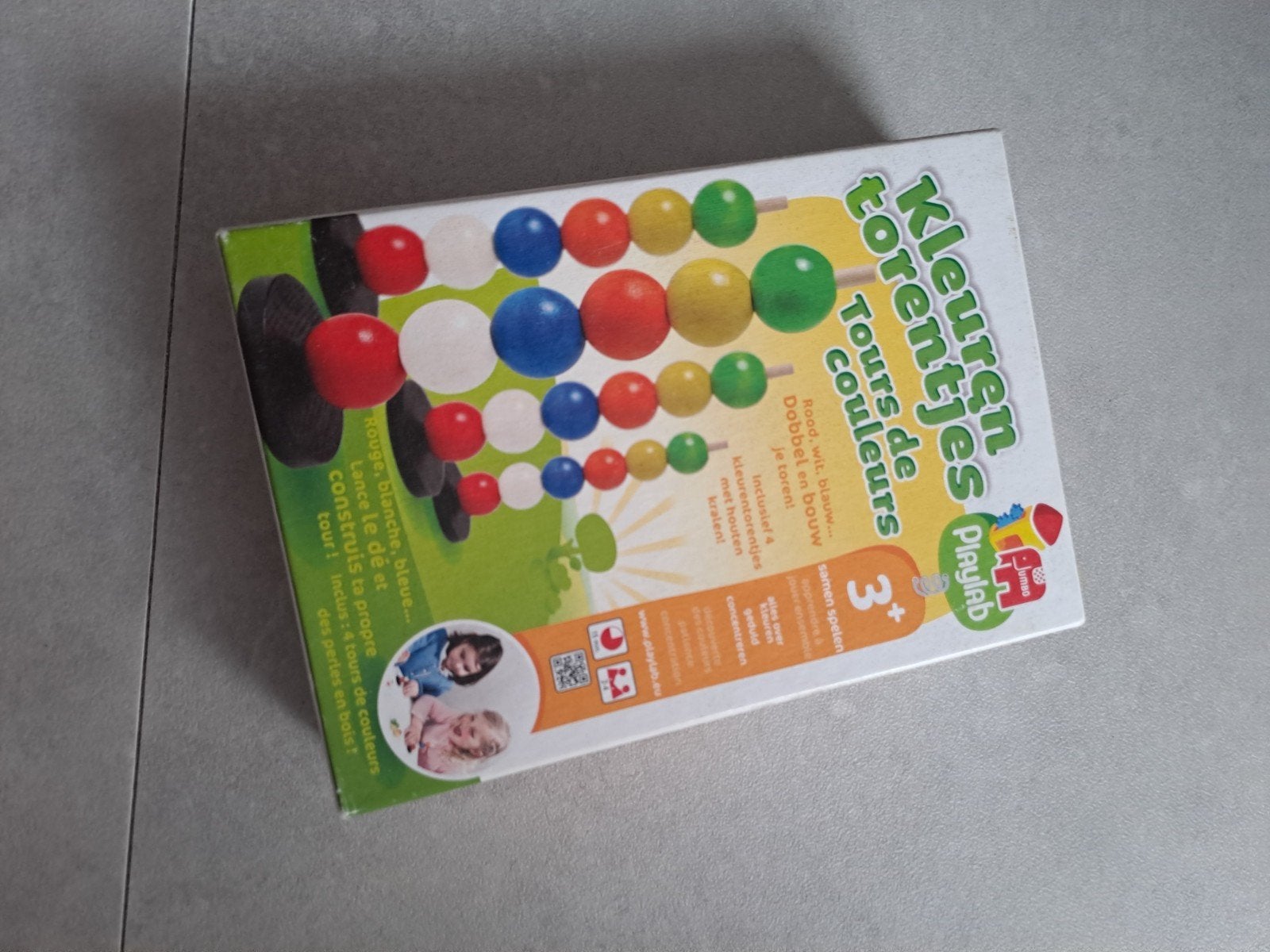 Kleurentorentjes spel Playlab, Ophalen of Verzenden, Gebruikt, Overige typen