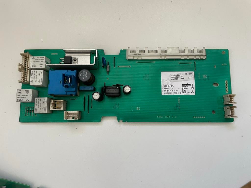 Printplaat Bosch Siemens Wasmachine met Bedieningsknop, Ophalen, Gebruikt