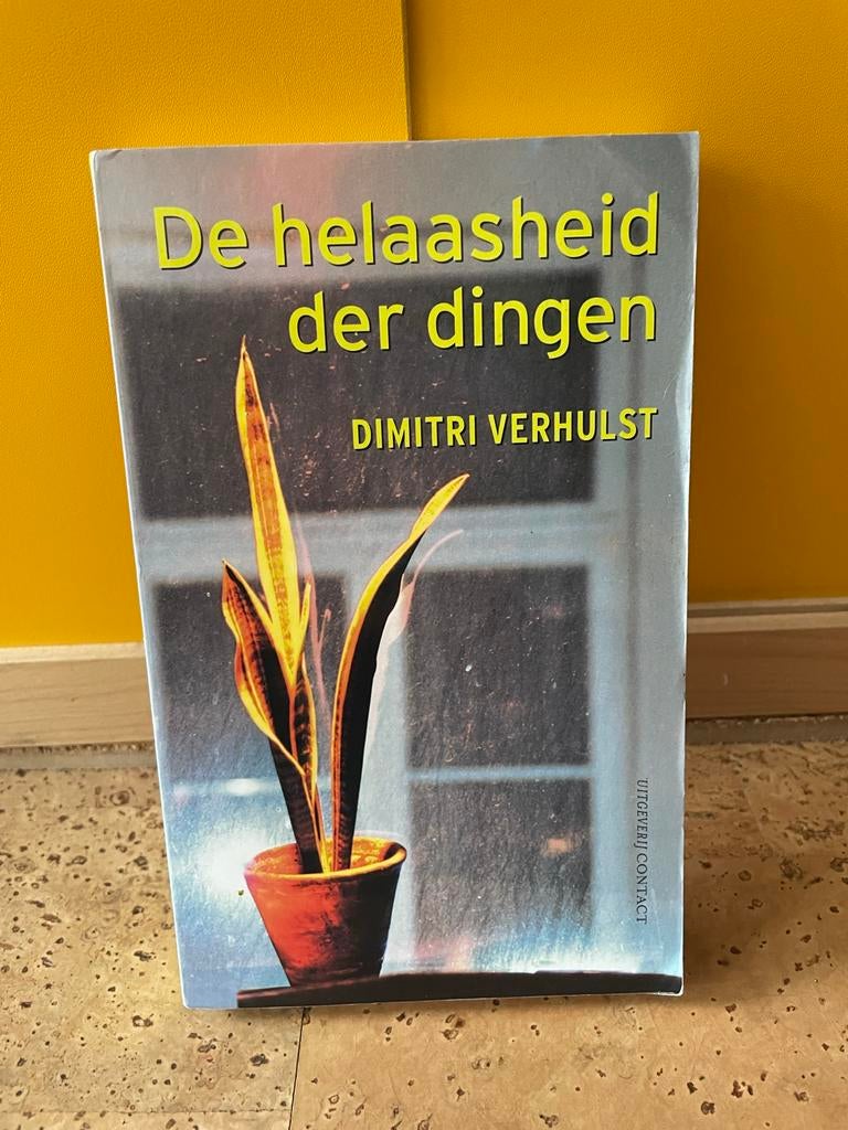 De helaasheid der dingen - Dimitri Verhulst, Ophalen of Verzenden, Gelezen, België