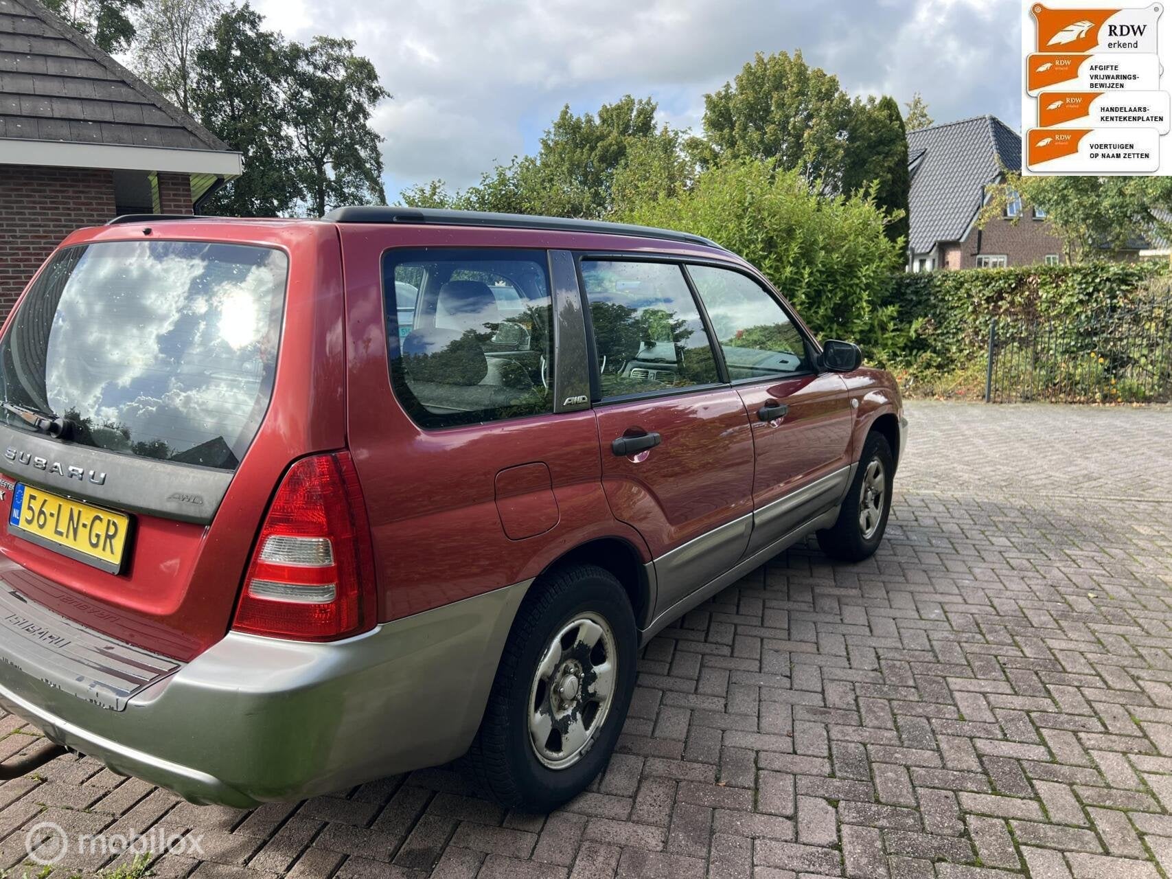 Subaru Forester 2.0 AWD Automaat bj 2003, 125 pk, Gebruikt, Origineel Nederlands, Bedrijf