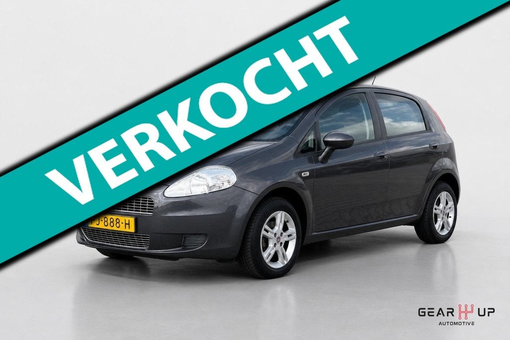 Fiat Grande Punto 1.4 Active 5 Deurs AIRCO|LICHTMETAAL|, Auto's, Fiat, Voorwielaandrijving, 4 cilinders, 400 kg, Grande Punto