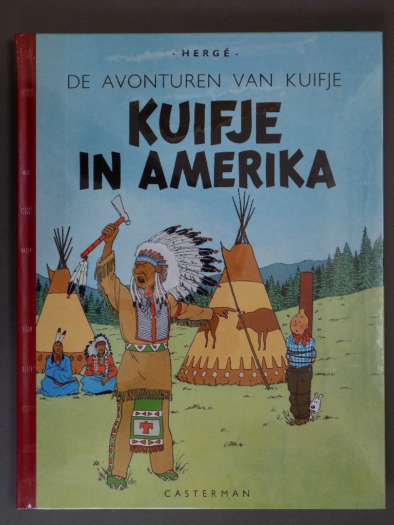 Kuifje - 02_HC_F_Kuifje in Amerika [ISBN 978-90-303-2922-0], Eén stripboek, Ophalen of Verzenden, Gelezen, Hergé