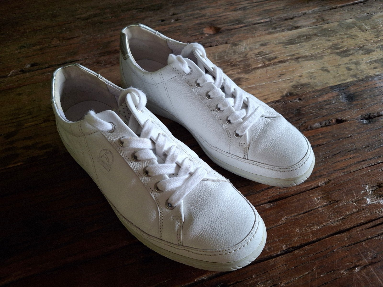 Witte sneakers merk Gabor maat 41 (G7), Wit, Gabor, Ophalen of Verzenden, Sneakers of Gympen