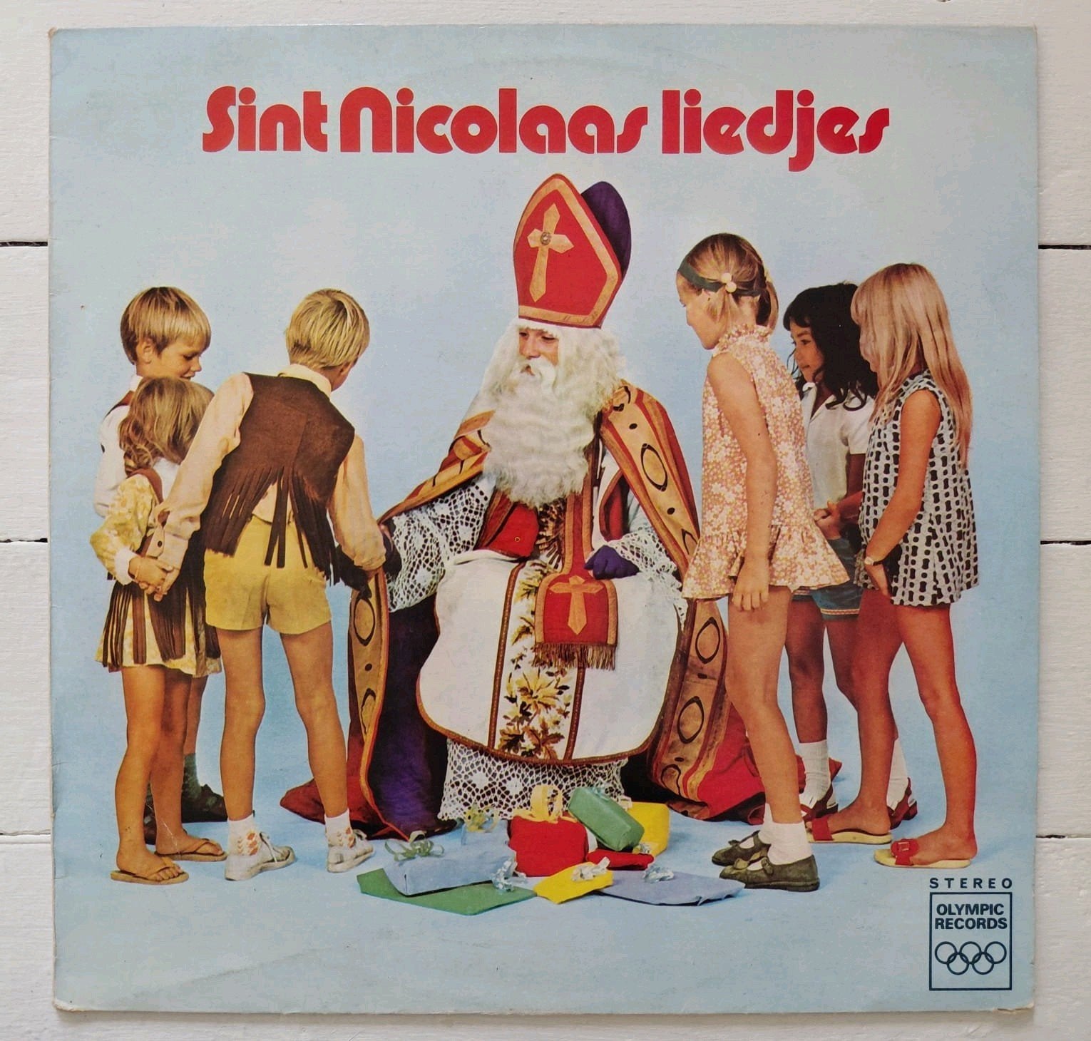 sint nicolaas liedjes sinterklaas lp vinyl, Ophalen of Verzenden, Gebruikt