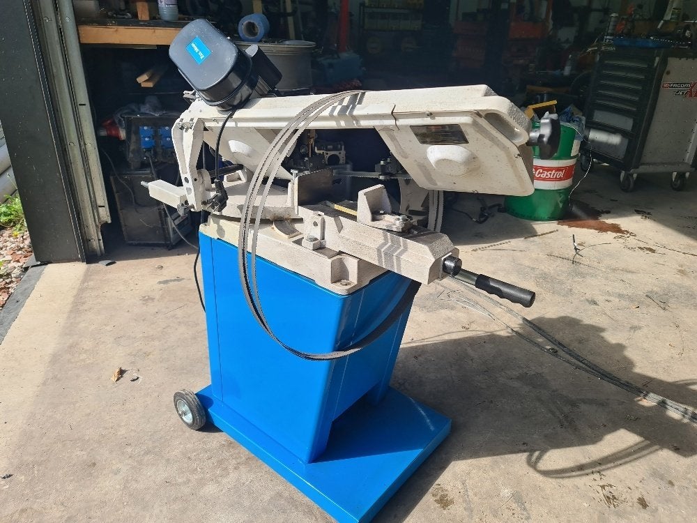 Bandzaagmachine, Doe-het-zelf en Verbouw, 70 mm of meer, Zo goed als nieuw, Lintzaag, 1200 watt of meer