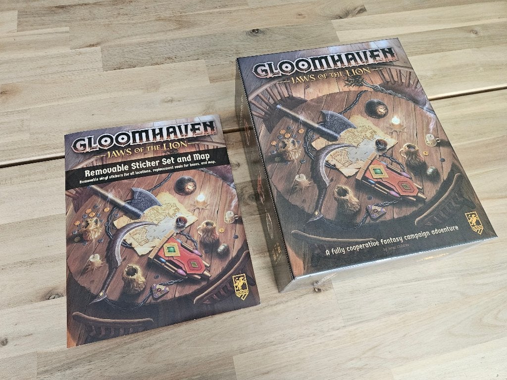 Gloomhaven Jaws of the Lion, Een of twee spelers, Ophalen of Verzenden, Zo goed als nieuw, Cephalofair Games