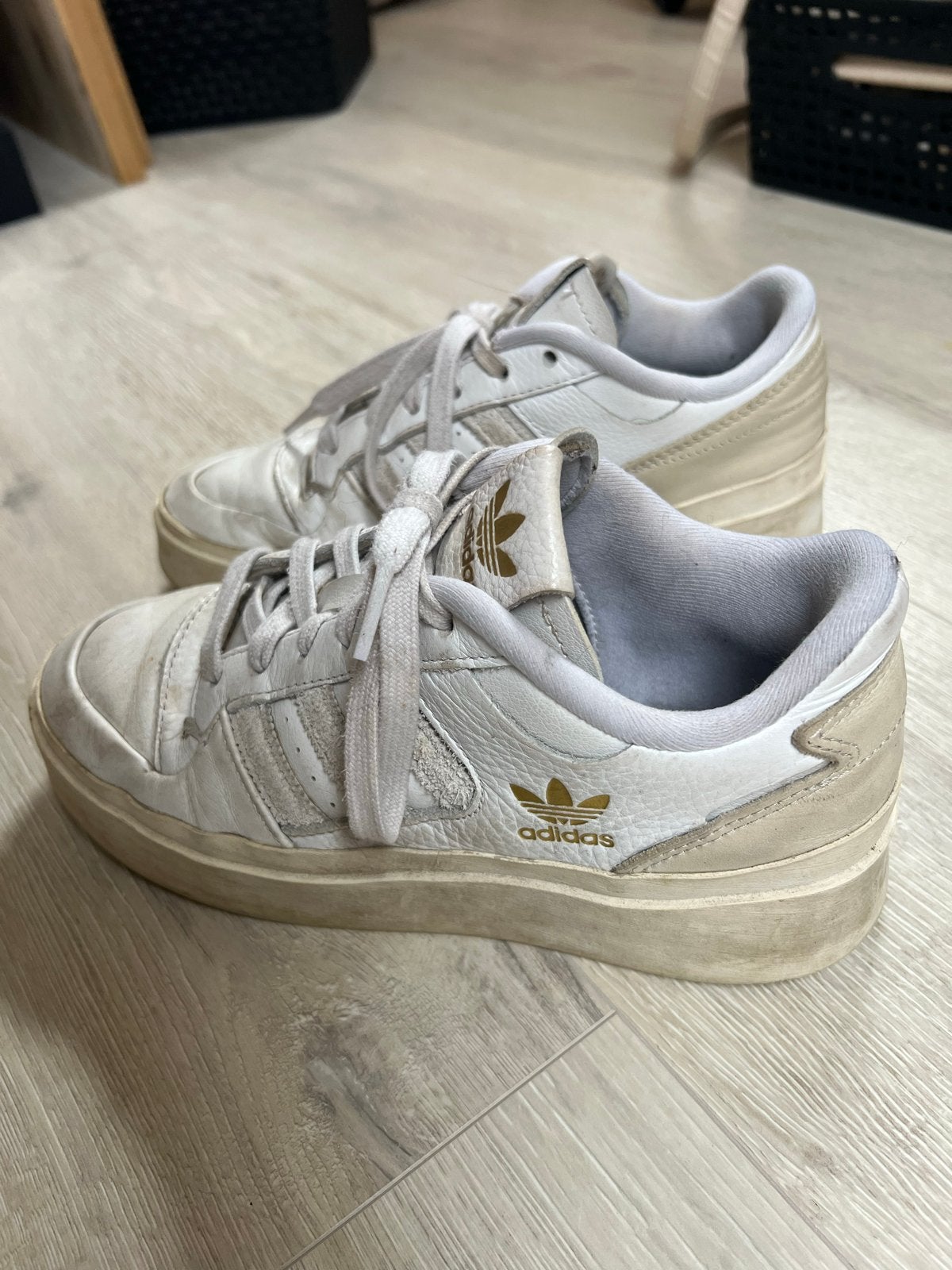 Adidas sneakers maat 40, Ophalen of Verzenden, Gedragen, Wit, Sneakers of Gympen