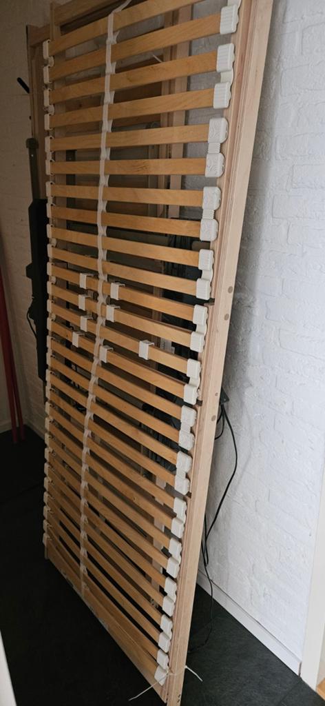 2x Ikea elektrisch verstelbare lattenbodem 80x200, Ophalen, Gebruikt, Eenpersoons, 80 cm
