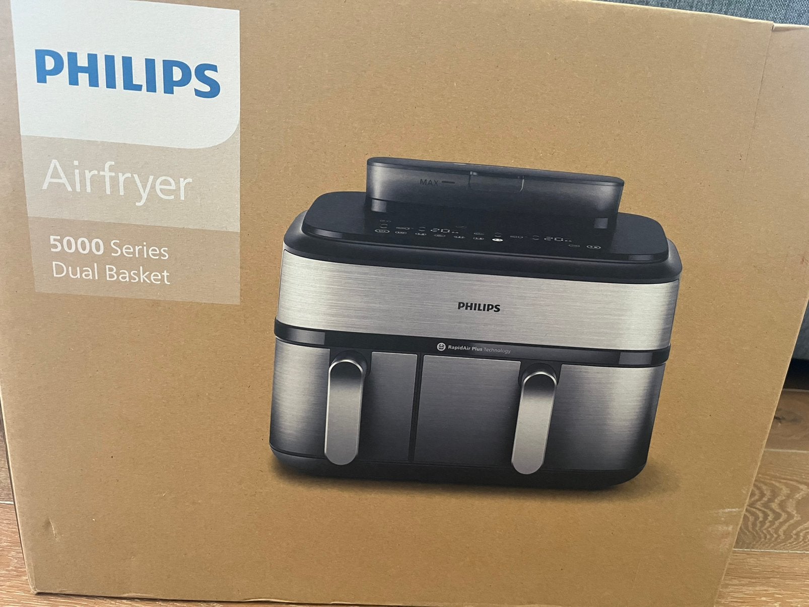 Philips Airfryer 5000 Dual Basket, Witgoed en Apparatuur, Ophalen, Nieuw, Airfryer XL
