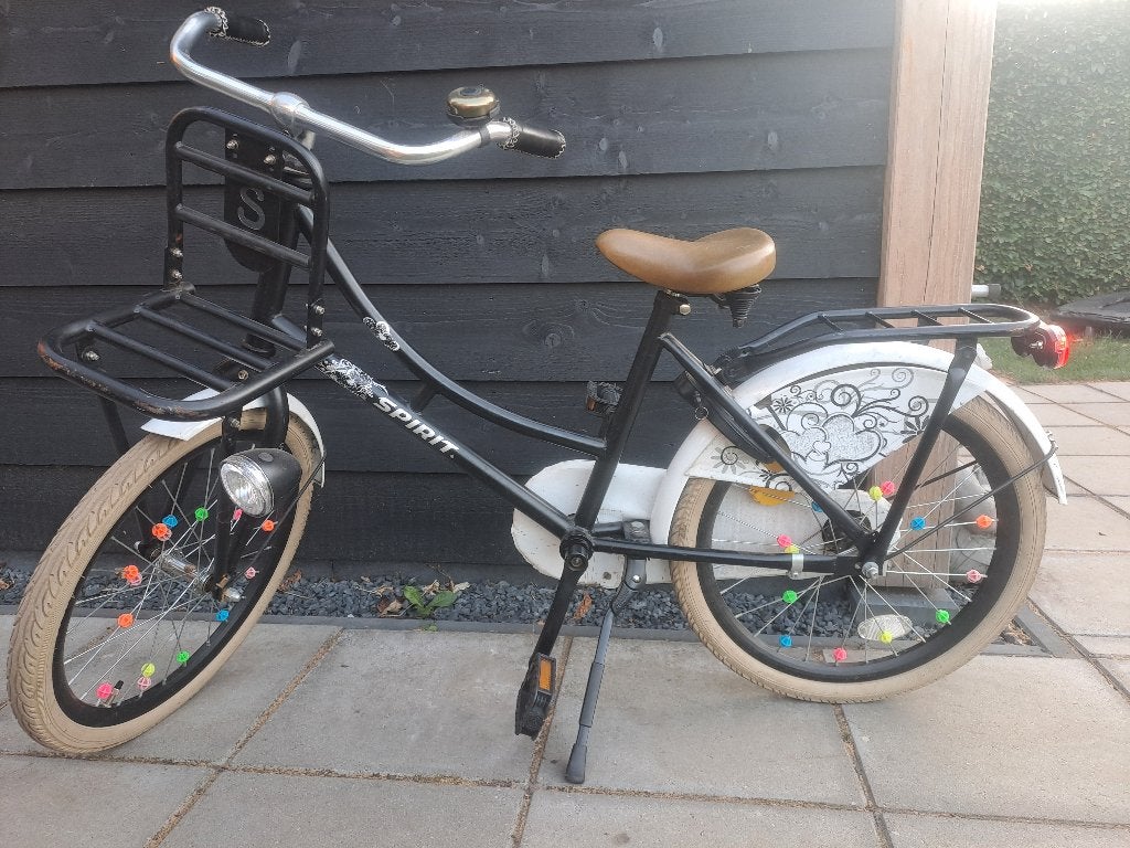 Spirit kinderfiets - Goede banden en werkende verlichting, Ophalen, Gebruikt, Minder dan 16 inch, Spirit