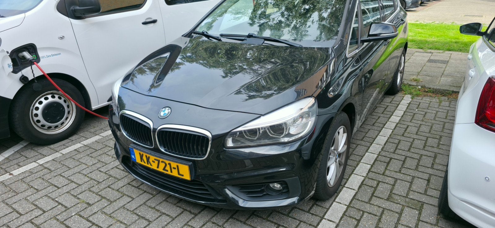 BMW 2-Serie Active Tourer 1.5 216D 2016 Zwart, Auto's, Voorwielaandrijving, 1340 kg, Zwart, Origineel Nederlands