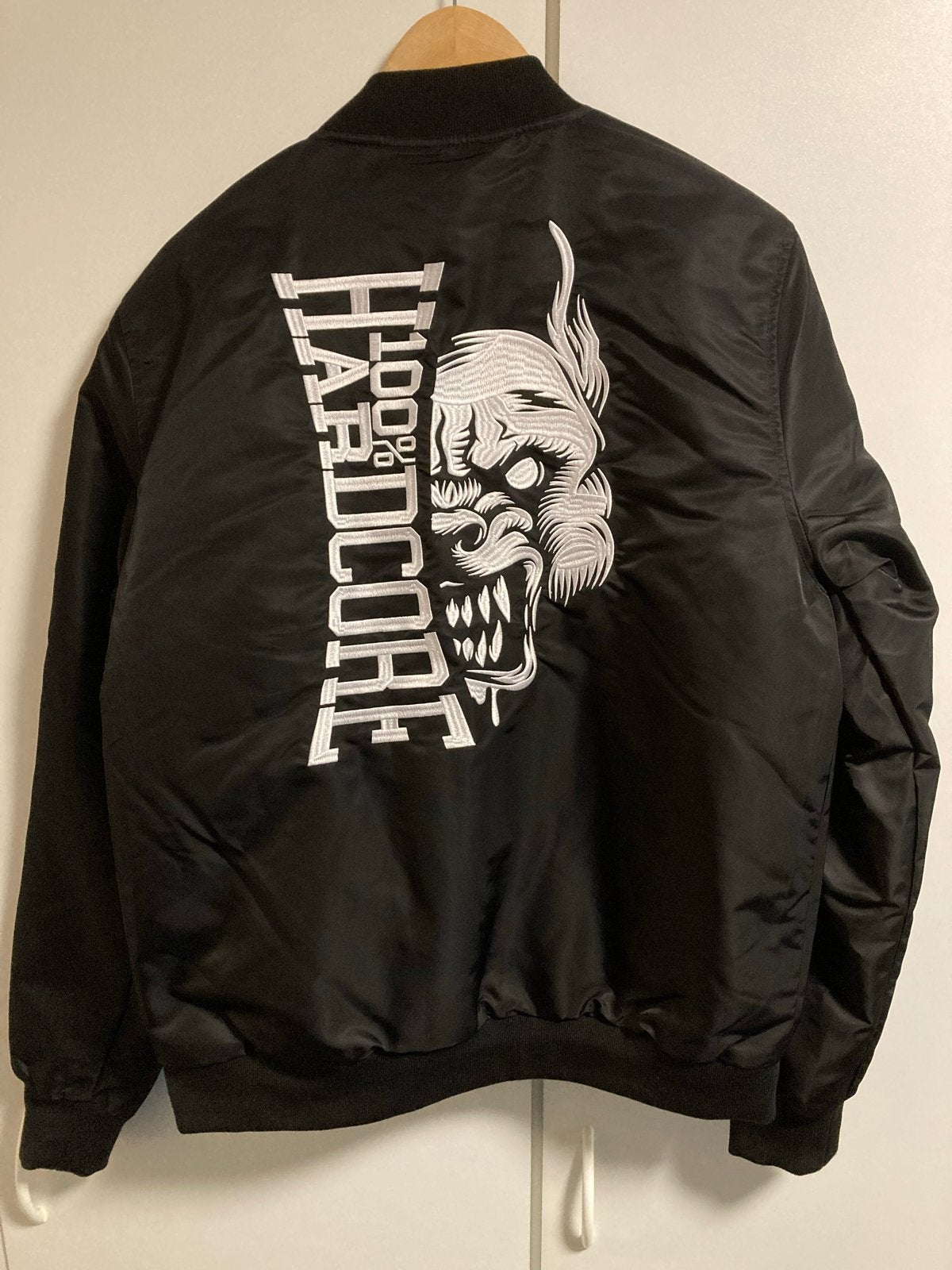 Hardcore Bomberjas Zwart Maat M, Verzenden, Nieuw, Maat 48/50 (M), Zwart